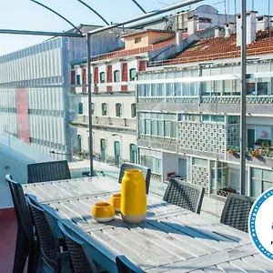 Angel's Duplex Terrace Five Bedrooms Lissabon